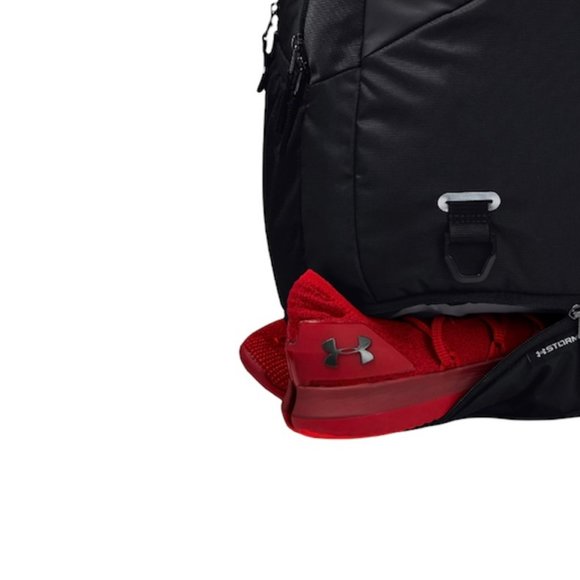 Under Armour 15" Laptop Bag 1342651 001 Adult Hustle 4.0 Backpack Black Man's - Picture 6 of 7